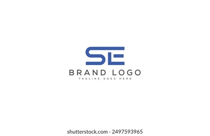 SE logo design vector template design for brand