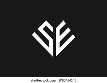 SE Logo Letter initial Designs Templete,