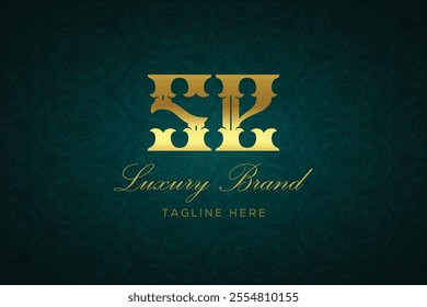 SE LUXURY LETTER LOGO DESIGN. It is a luxury letter monogram logo, this logo is made by combining two letters