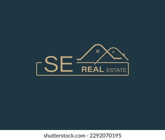 SE Real Estate  Consultants Logo Design Vectors images. Luxury Real Estate Logo Design