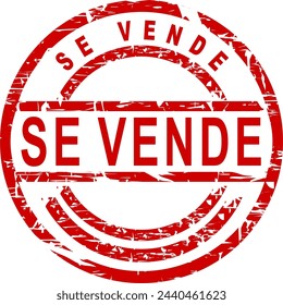 se vende stamp sticker in vector format 