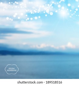 Sea abstract background