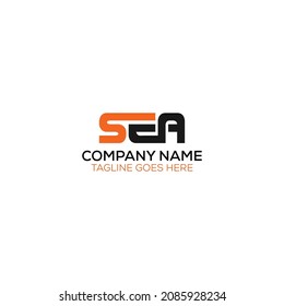 SEA or AES logo design