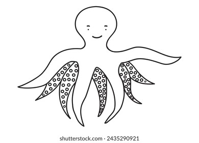 Sea Animal, Sea Animals, Silhouette, Sea Animals, line work, Baby 