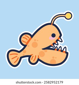 Sea Animal in cute colorful design for kids and education