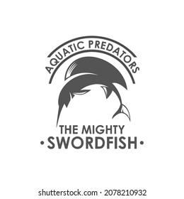 Sea Animal Logo Design, Swordfish