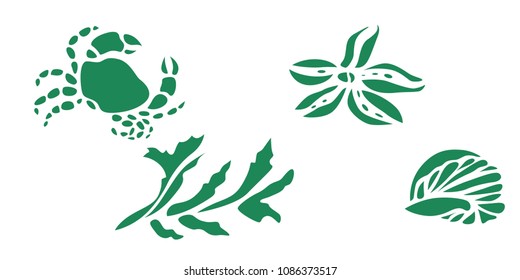 sea animal stencils