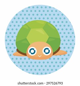 sea animal turtle cartoon theme elements