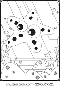 Sea Animals Coloring Pages .