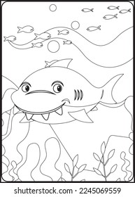 Sea Animals Coloring Pages .