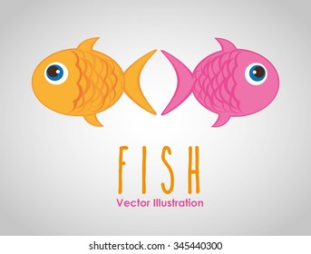 sea animals design, vector illustration eps10 graphic 