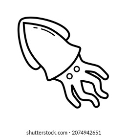sea animals Icon, Outline vector of sea animals