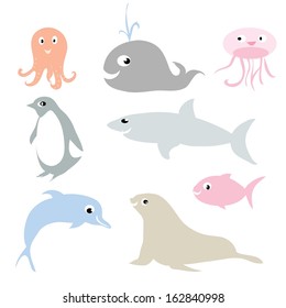 Sea Animals Set