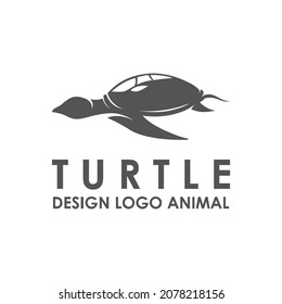sea Animals Vector Logo Design,Turtle
