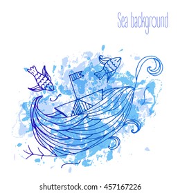 Sea background