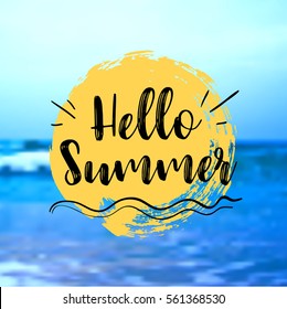 Hello summer Images, Stock Photos & Vectors | Shutterstock