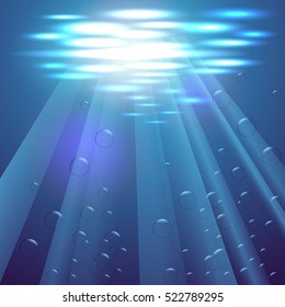 Sea background underwater.