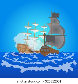 sea battle
