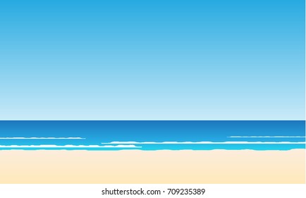 Sea to beach