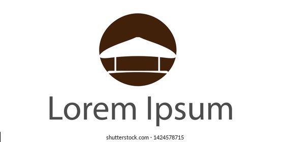 sea beach logo for travel business companies.