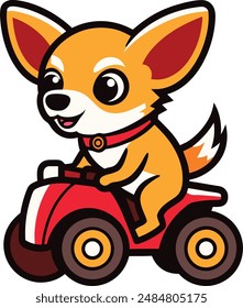 Sea beach rides vector illustration