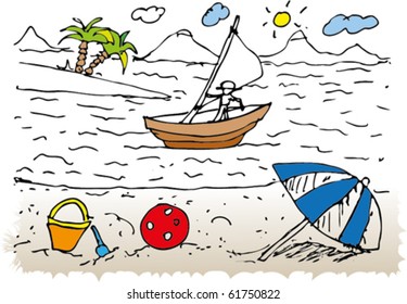 sea and beaches