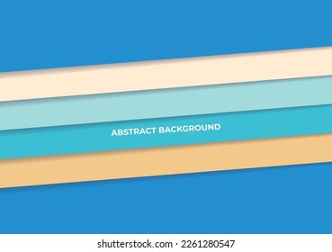 sea blue strips background template