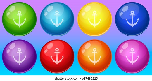 Sea Bubble Shooter Match 3 game items Pack