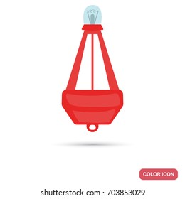 Sea Buoy Color Flat Icon For Web And Mobile Design