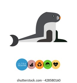 Sea calf icon