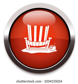 sea chair icon