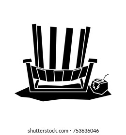 sea chair icon