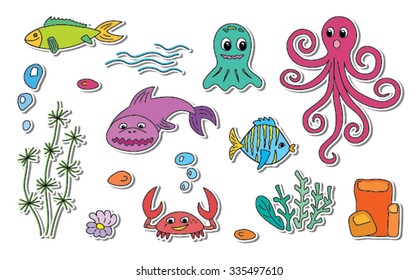 Sea characters