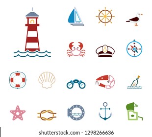 Sea & Coast - Iconset (Icons)