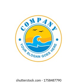 SEA COAST LOGO , WAVE LOGO