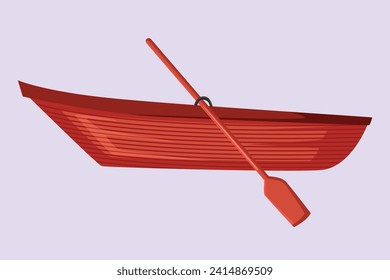 Sea ​​transportation concept. Colored flat vector illustration isolated.