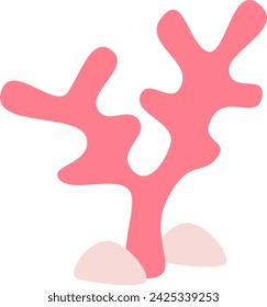 Sea Coral Icon Vector Illustration