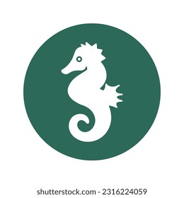 Sea creature Vector Icon with trendy background colors that can easily edit or modify

