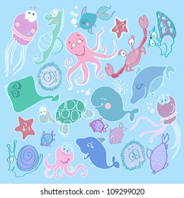 sea creatures