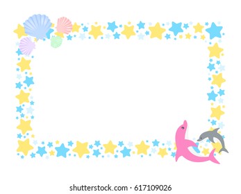 Sea creatures frame