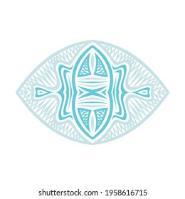 Sea decorative element. Vector illustration