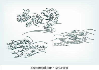 sea design elements japanese