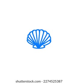sea ​​shell doodle illustration vector