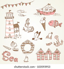 Sea doodles