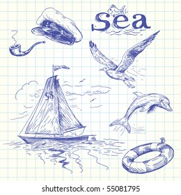 sea doodles