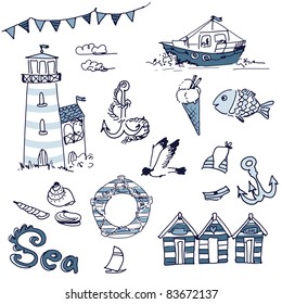 Sea doodles