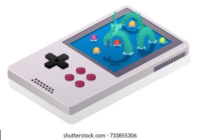 Sea dragon game on console