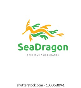 Sea Dragon Logo Termplate