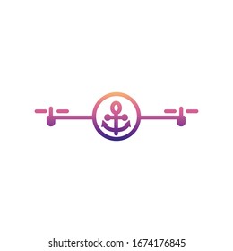 sea drone nolan icon. Simple thin line, outline vector of Drones icons for ui and ux, website or mobile application
