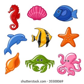 Sea fauna